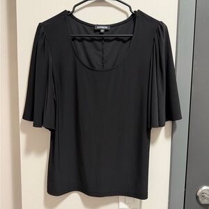 Express Women's Black Blouse